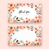 Plantable Terracotta Floral Thank You Cards